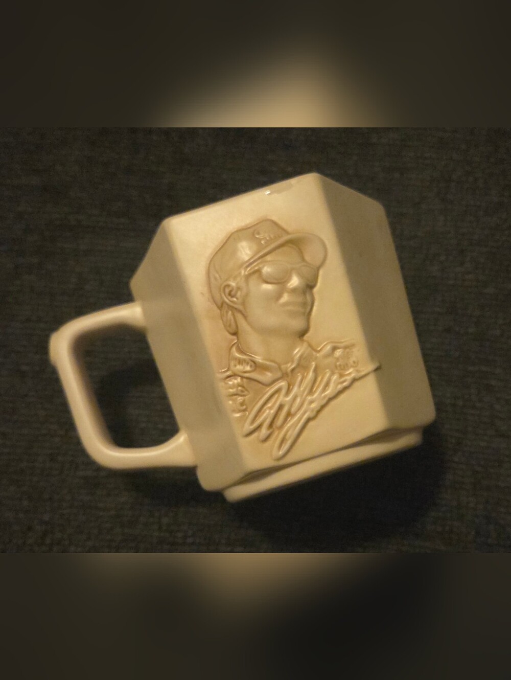 Nascar 50th Anniversary Jeff Gordan #24 Lug Nut Shaped Ceramic Mug